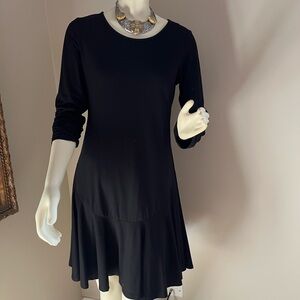Karen Kane Classic Black Long Sleeve Dress